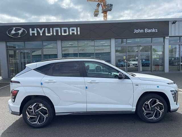 Hyundai KONA 1.6T 138 N Line S 5dr White