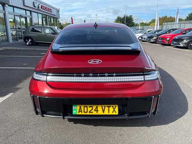 Hyundai IONIQ 6 168kW Premium 77kWh 4dr Auto Red