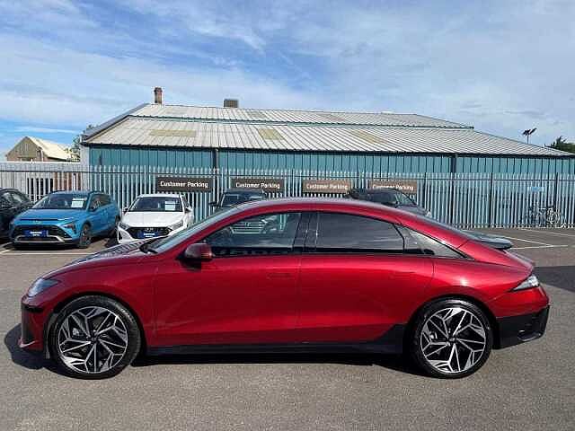 Hyundai IONIQ 6 168kW Premium 77kWh 4dr Auto Red