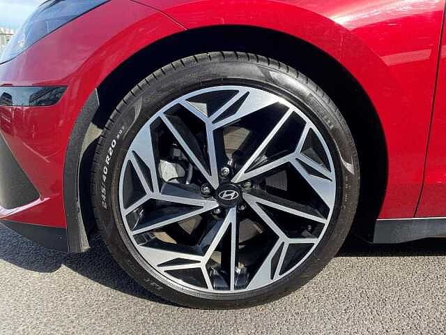 Hyundai IONIQ 6 168kW Premium 77kWh 4dr Auto Red