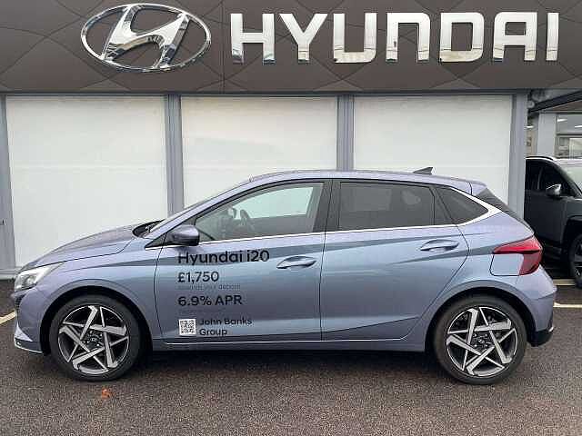 Hyundai I20 1.0T GDi Premium 5dr DCT Blue