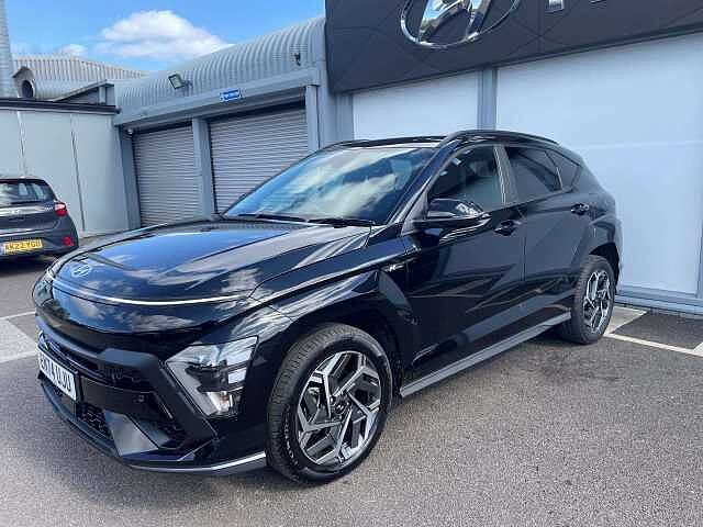 Hyundai KONA 1.6 Hybrid 129 N Line 5dr DCT Black