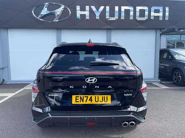 Hyundai KONA 1.6 Hybrid 129 N Line 5dr DCT Black