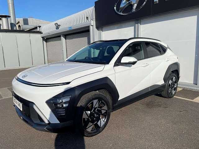 Hyundai KONA 1.6 Hybrid 129 Ultimate 5dr DCT White