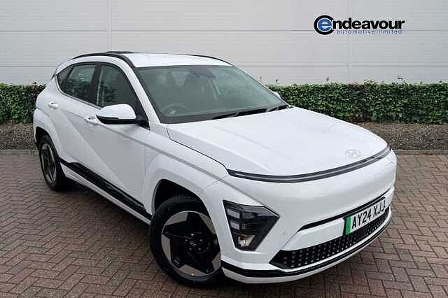 Hyundai KONA E (218ps) Advance Atlas White