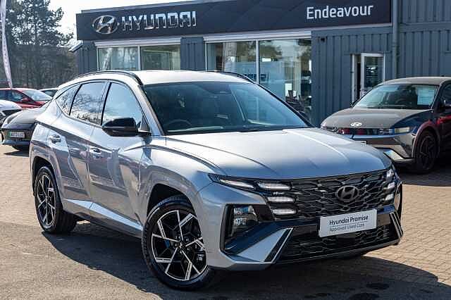 Hyundai TUCSON ESTATE 1.6T Plug-in Hybrid N Line 5dr Auto Shimmering Silver