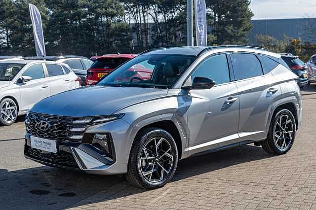 Hyundai TUCSON ESTATE 1.6T Plug-in Hybrid N Line 5dr Auto Shimmering Silver