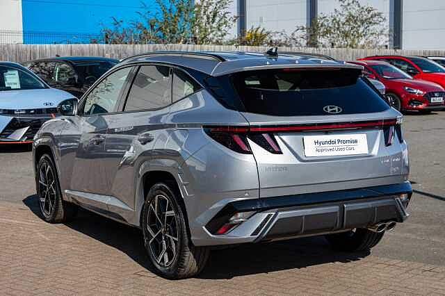 Hyundai TUCSON ESTATE 1.6T Plug-in Hybrid N Line 5dr Auto Shimmering Silver