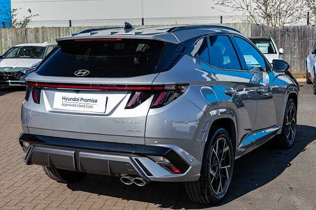 Hyundai TUCSON ESTATE 1.6T Plug-in Hybrid N Line 5dr Auto Shimmering Silver
