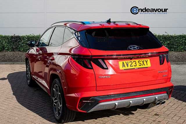 Hyundai TUCSON 1.6 TGDi Hybrid 230 N Line S 5dr 2WD Auto Engine Red