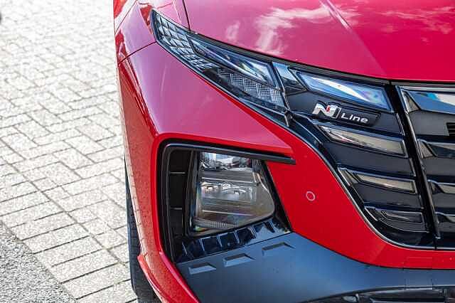 Hyundai TUCSON 1.6 TGDi Hybrid 230 N Line S 5dr 2WD Auto Engine Red