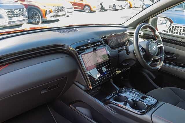 Hyundai TUCSON 1.6 TGDi Hybrid 230 N Line S 5dr 2WD Auto Engine Red