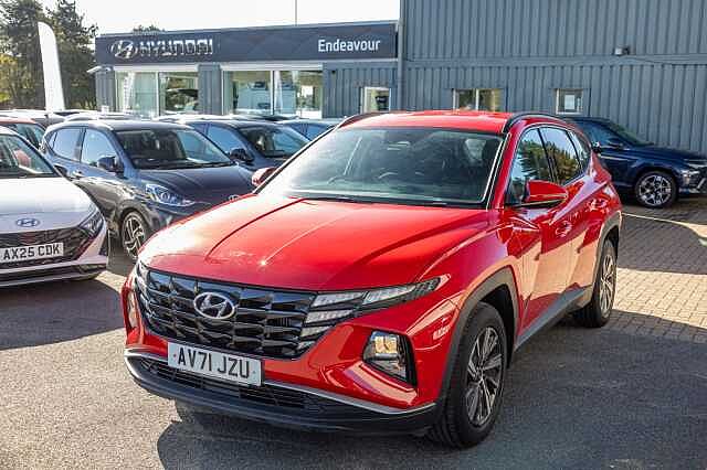 Hyundai TUCSON 1.6 TGDi SE Connect 5dr 2WD Engine Red