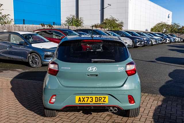 Hyundai I10 1.0 T-GDi N Line 5dr Mangrove Green
