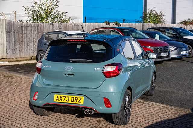 Hyundai I10 1.0 T-GDi N Line 5dr Mangrove Green