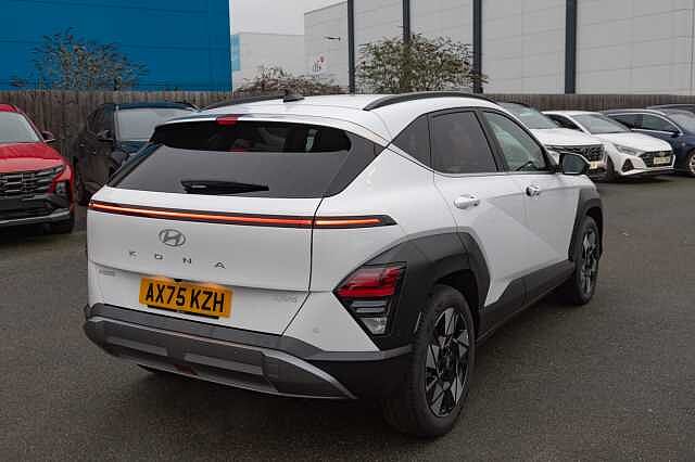 Hyundai KONA 1.6 Hybrid 129 Ultimate 5dr DCT Atlas White