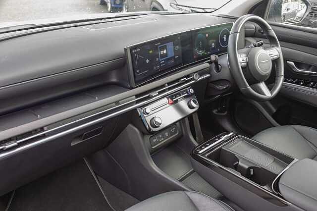 Hyundai TUCSON 1.6T Hybrid Ultimate 5dr Auto Atlas White