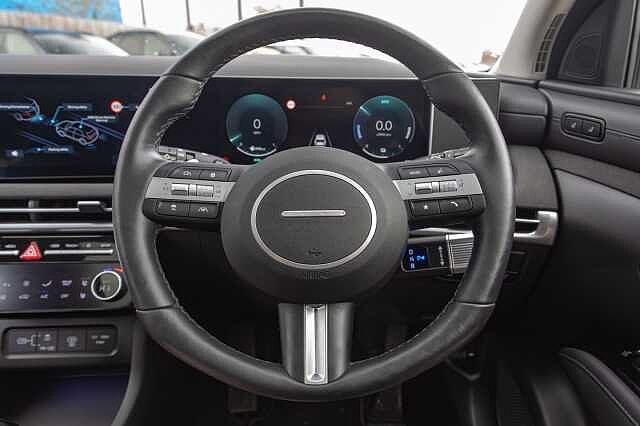 Hyundai TUCSON 1.6T Hybrid Ultimate 5dr Auto Atlas White