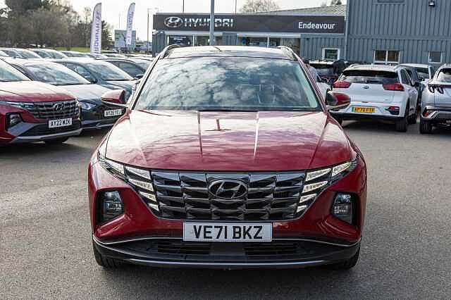 Hyundai TUCSON 1.6 TGDi Hybrid 230 Ultimate 5dr 2WD Auto Sunset Red