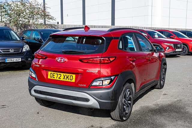 Hyundai KONA 1.6 GDi Hybrid SE Connect 5dr DCT Red