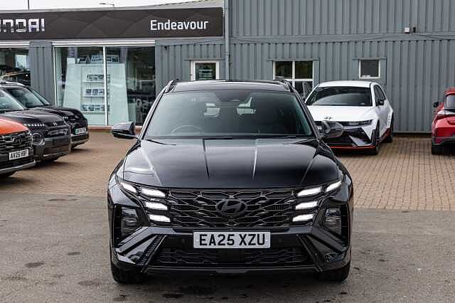 Hyundai TUCSON 1.6T Hybrid N Line S 5dr Auto Abyss Black