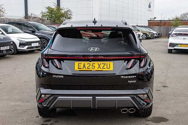 Hyundai TUCSON 1.6T Hybrid N Line S 5dr Auto Abyss Black