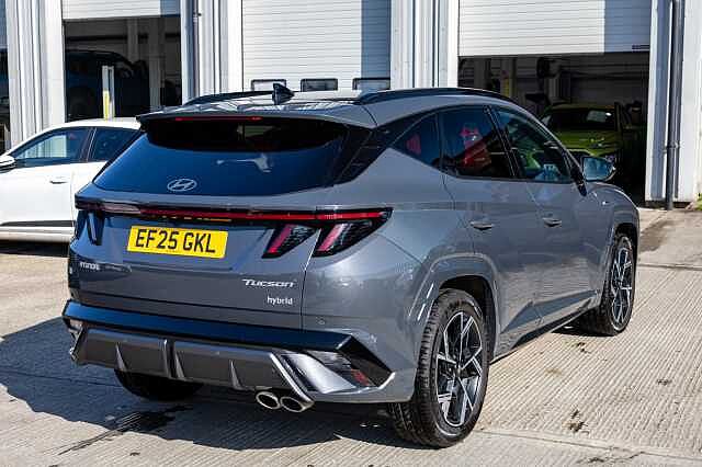 Hyundai TUCSON 1.6T Hybrid N Line S 5dr Auto Grey