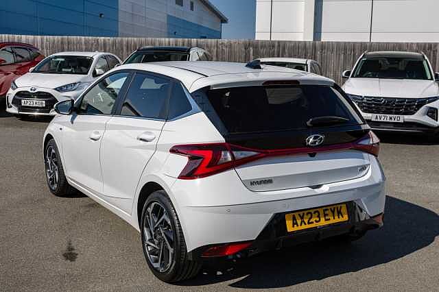 Hyundai I20 1.0T GDi 48V MHD Premium 5dr Atlas White