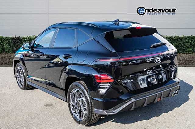 Hyundai KONA 1.6 Hybrid 138 N Line S 5dr DCT Abyss Black