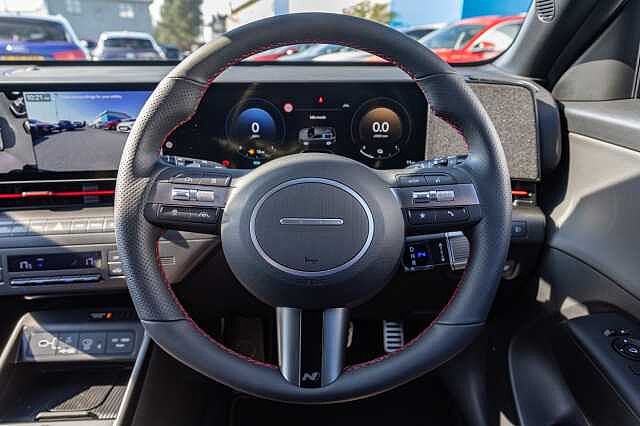 Hyundai KONA 1.6 Hybrid 138 N Line S 5dr DCT Abyss Black