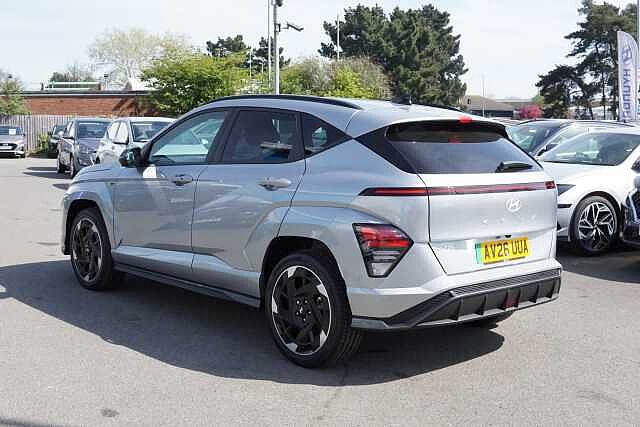 Hyundai KONA 160kW N Line S 65kWh 5dr Auto Shimmering Silver