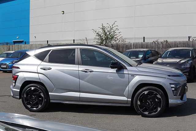 Hyundai KONA 160kW N Line S 65kWh 5dr Auto Shimmering Silver