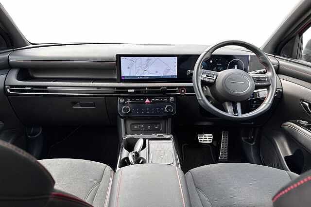 Hyundai TUCSON 1.6T Hybrid N Line 5dr Auto Red