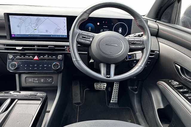 Hyundai TUCSON 1.6T Hybrid N Line 5dr Auto Red