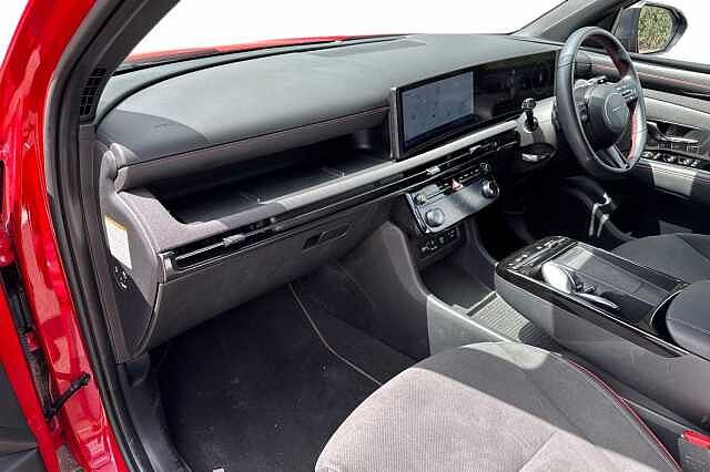 Hyundai TUCSON 1.6T Hybrid N Line 5dr Auto Red