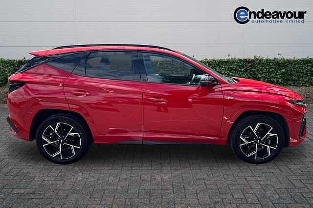 Hyundai TUCSON 1.6T Hybrid N Line 5dr Auto Red