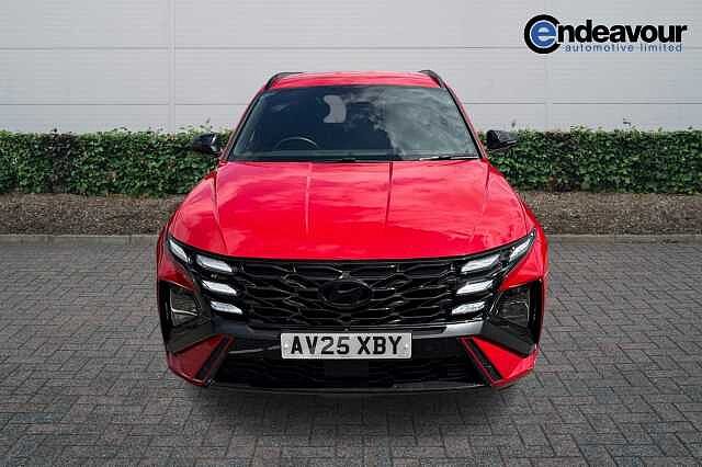 Hyundai TUCSON 1.6T Hybrid N Line 5dr Auto Red