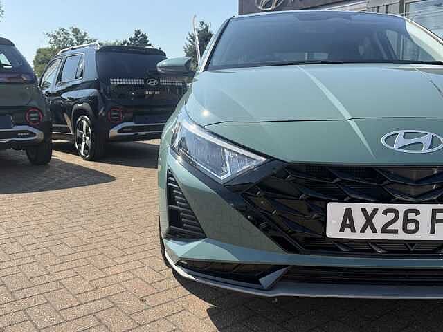Hyundai I20 1.0T GDi 90 Tech Line 5dr Mangrove Green