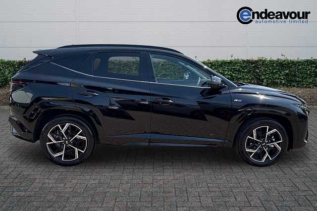 Hyundai TUCSON 1.6T 239 Hybrid N Line Edition 5dr Auto Abyss Black