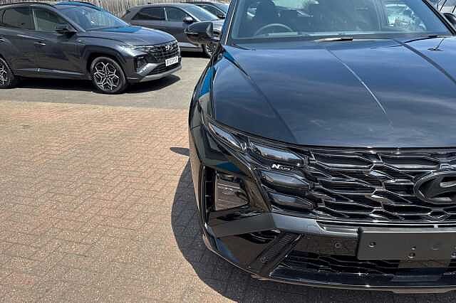 Hyundai TUCSON 1.6T 239 Hybrid N Line Edition 5dr Auto Abyss Black