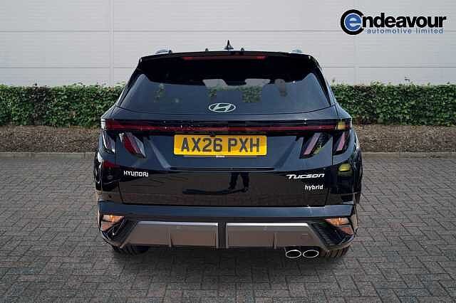 Hyundai TUCSON 1.6T 239 Hybrid N Line Edition 5dr Auto Abyss Black