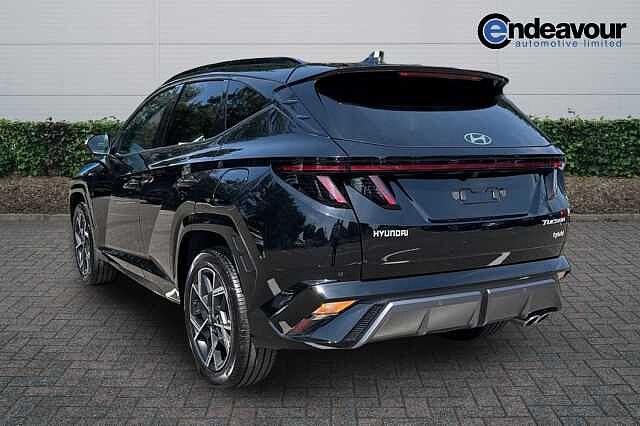 Hyundai TUCSON 1.6T 239 Hybrid N Line Edition 5dr Auto Abyss Black