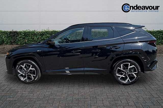 Hyundai TUCSON 1.6T 239 Hybrid N Line Edition 5dr Auto Abyss Black