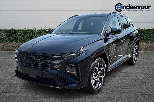 Hyundai TUCSON 1.6T 239 Hybrid N Line Edition 5dr Auto Abyss Black