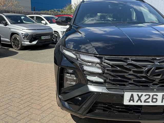 Hyundai TUCSON 1.6T 48V MHD N Line S 5dr DCT Abyss Black