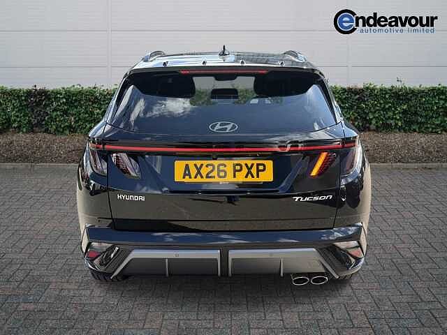 Hyundai TUCSON 1.6T 48V MHD N Line S 5dr DCT Abyss Black