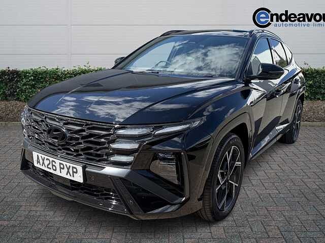 Hyundai TUCSON 1.6T 48V MHD N Line S 5dr DCT Abyss Black