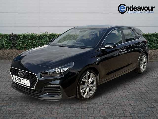 Hyundai I30 1.4T GDI N Line+ [Nav] 5dr DCT Black