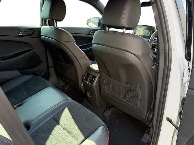 Hyundai TUCSON 1.6 TGDi 177 N Line 5dr 2WD Atlas White