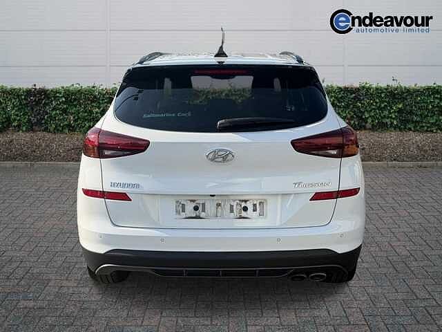 Hyundai TUCSON 1.6 TGDi 177 N Line 5dr 2WD Atlas White